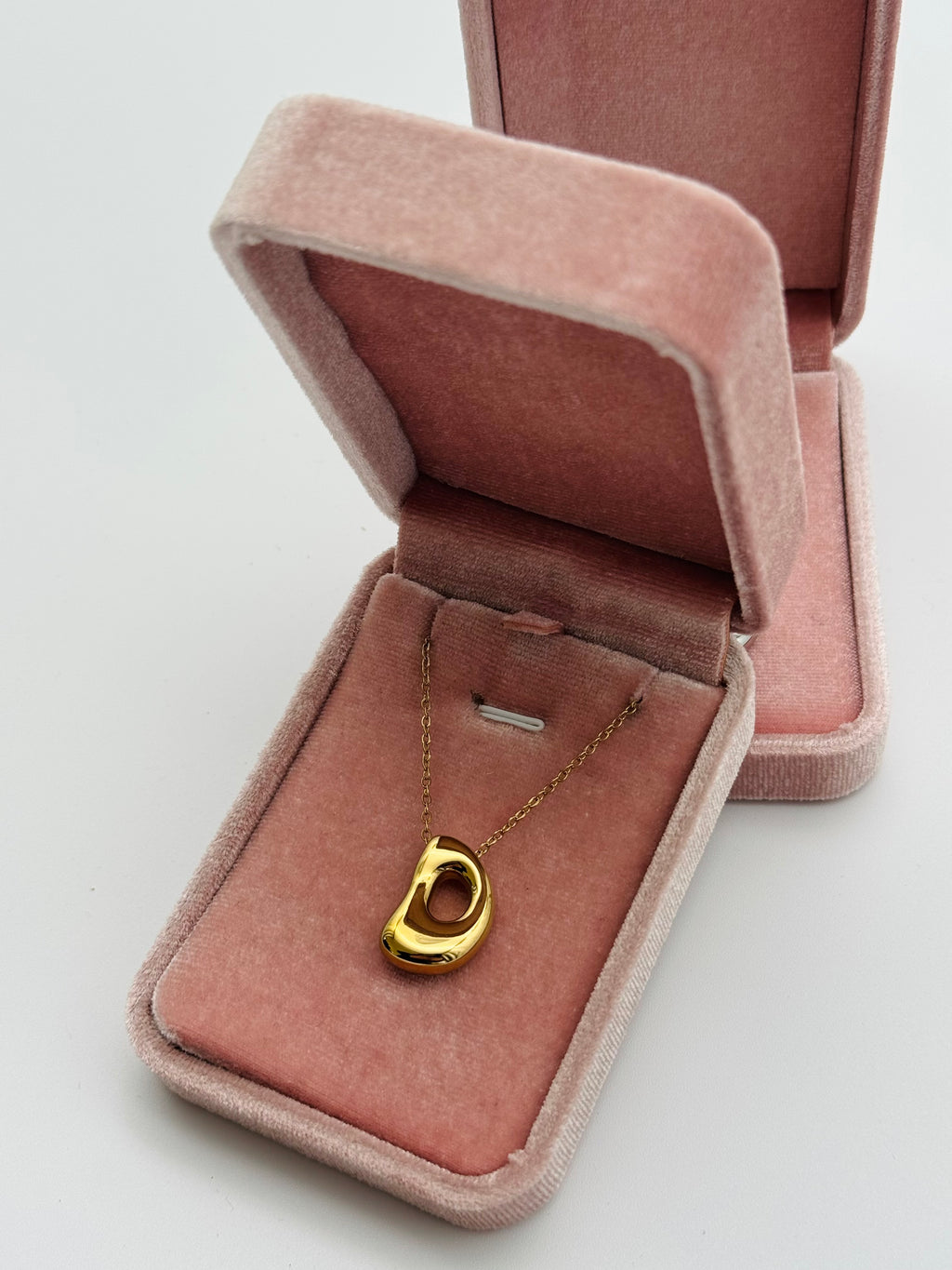Collana Iniziale “D” Acciaio Inox