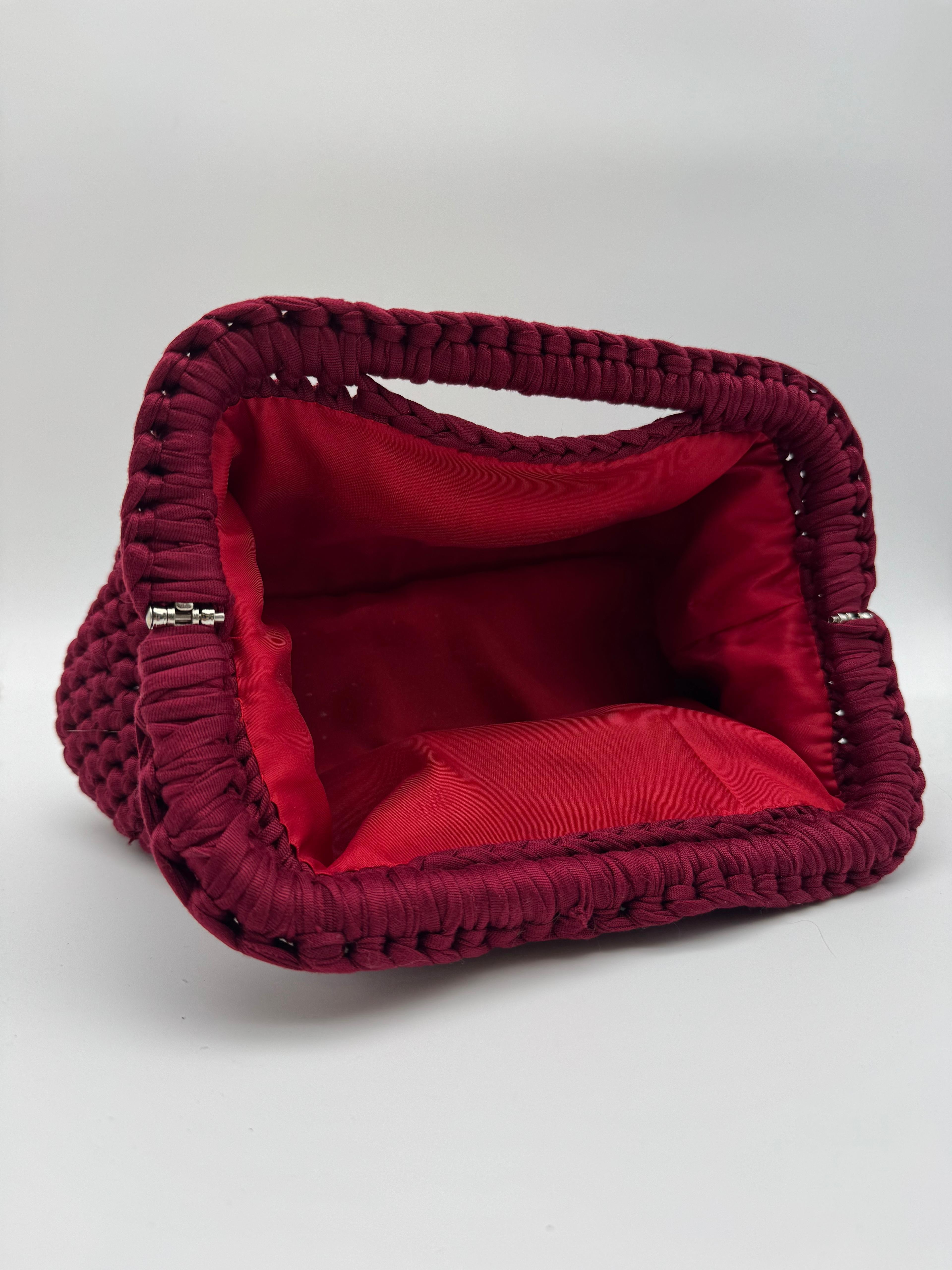 Clutch bordeaux 24 cm