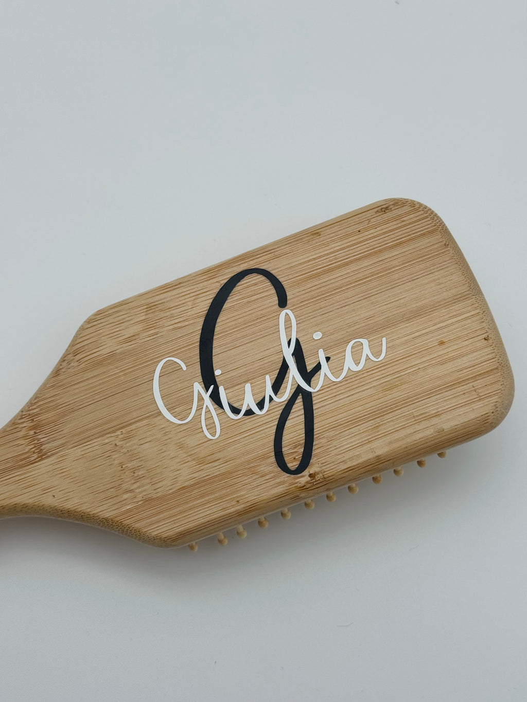 Spazzola in legno DOPPIA GRAFICA