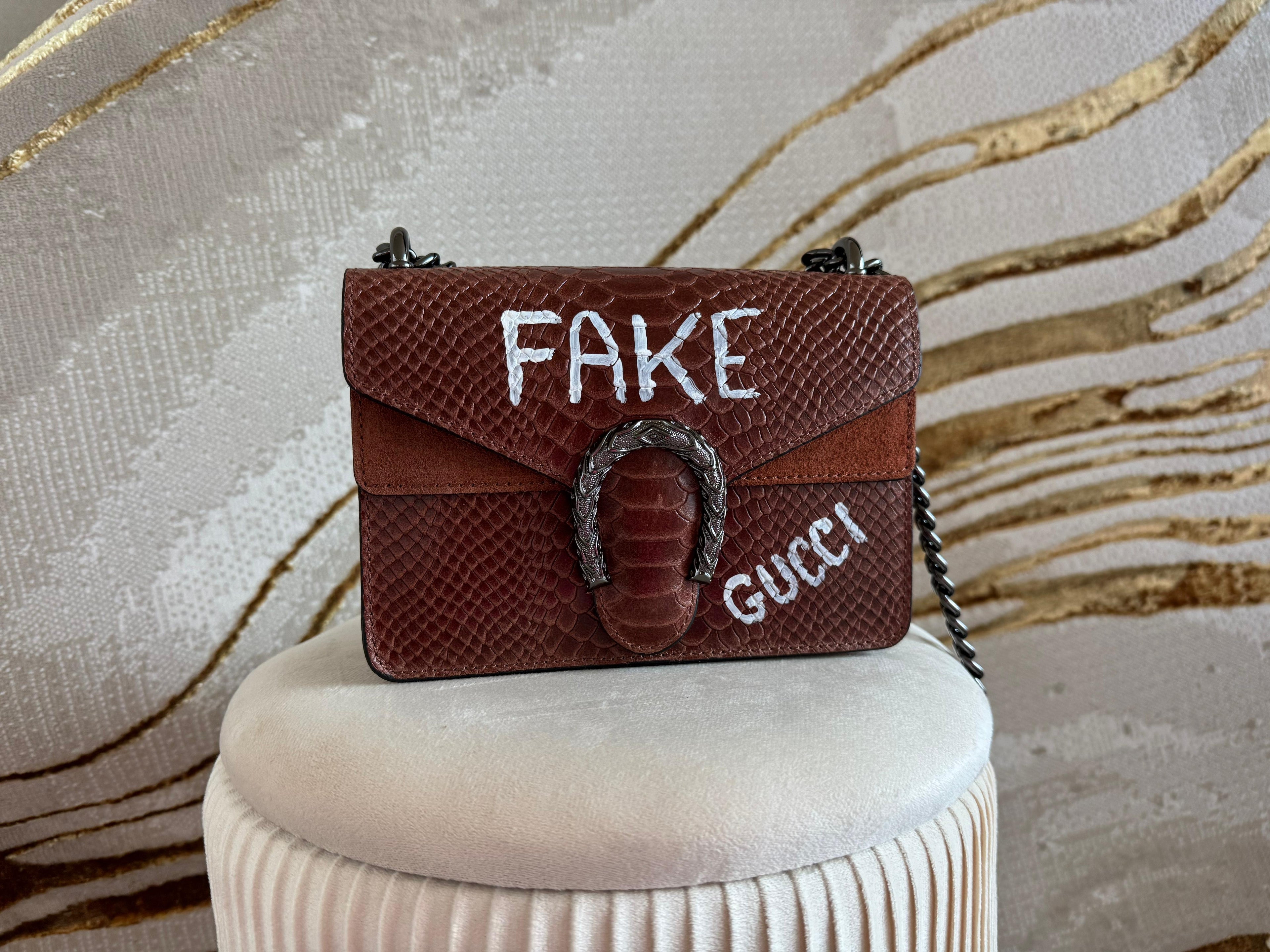 You fake like this G bag