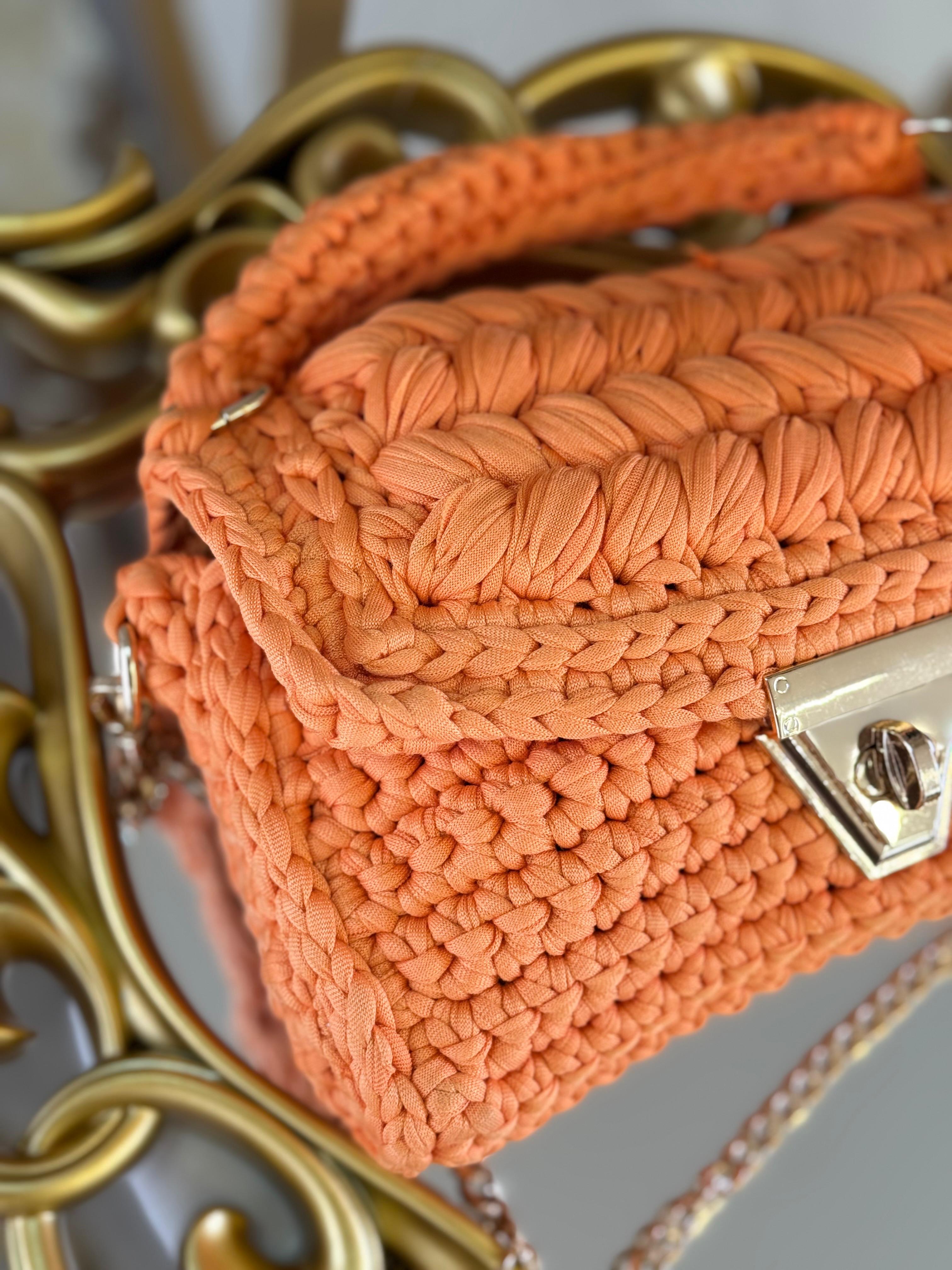 Triangle uncinetto ARANCIONE