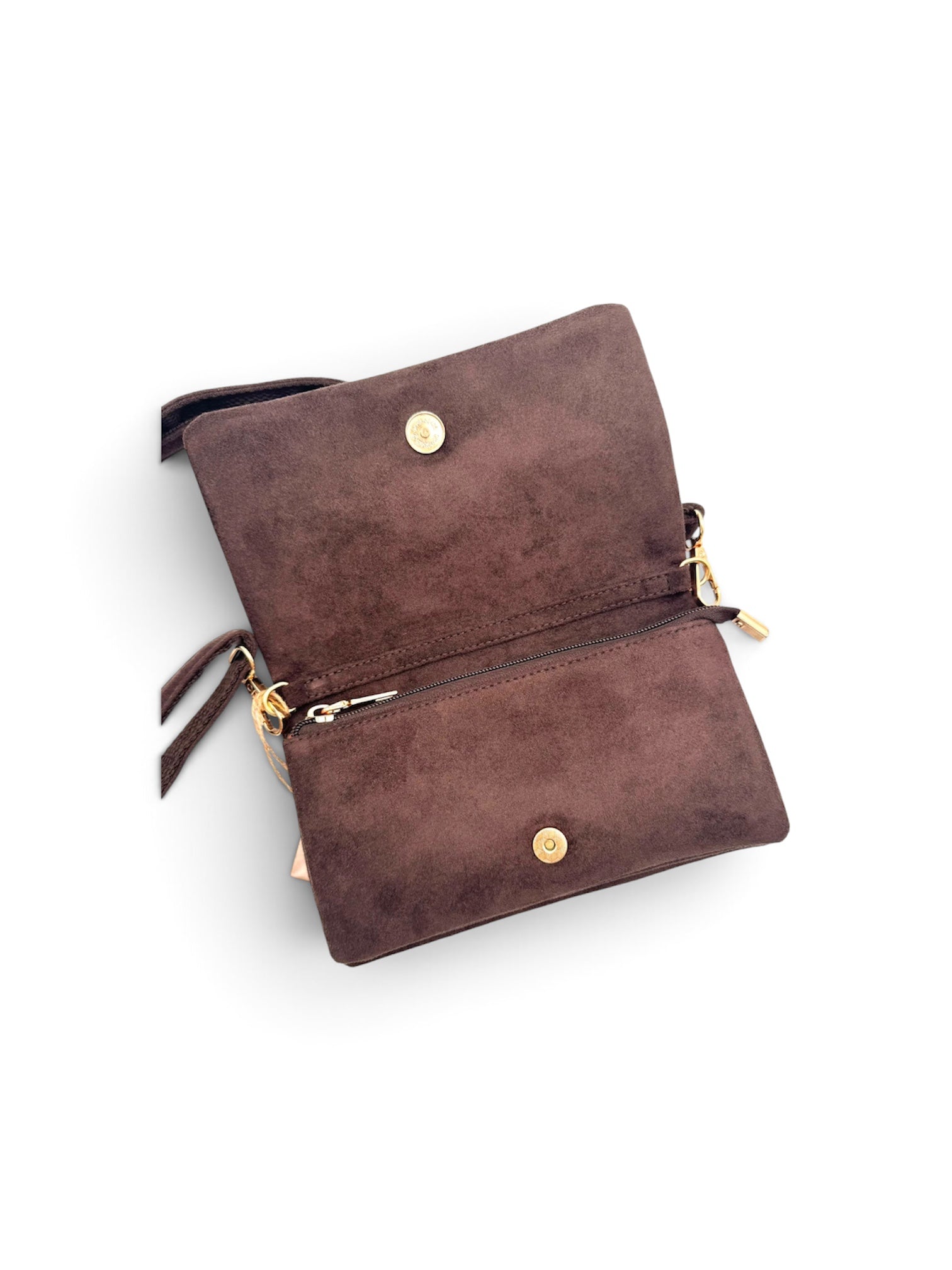 TRACOLLINA SUEDE E BORCHIE
