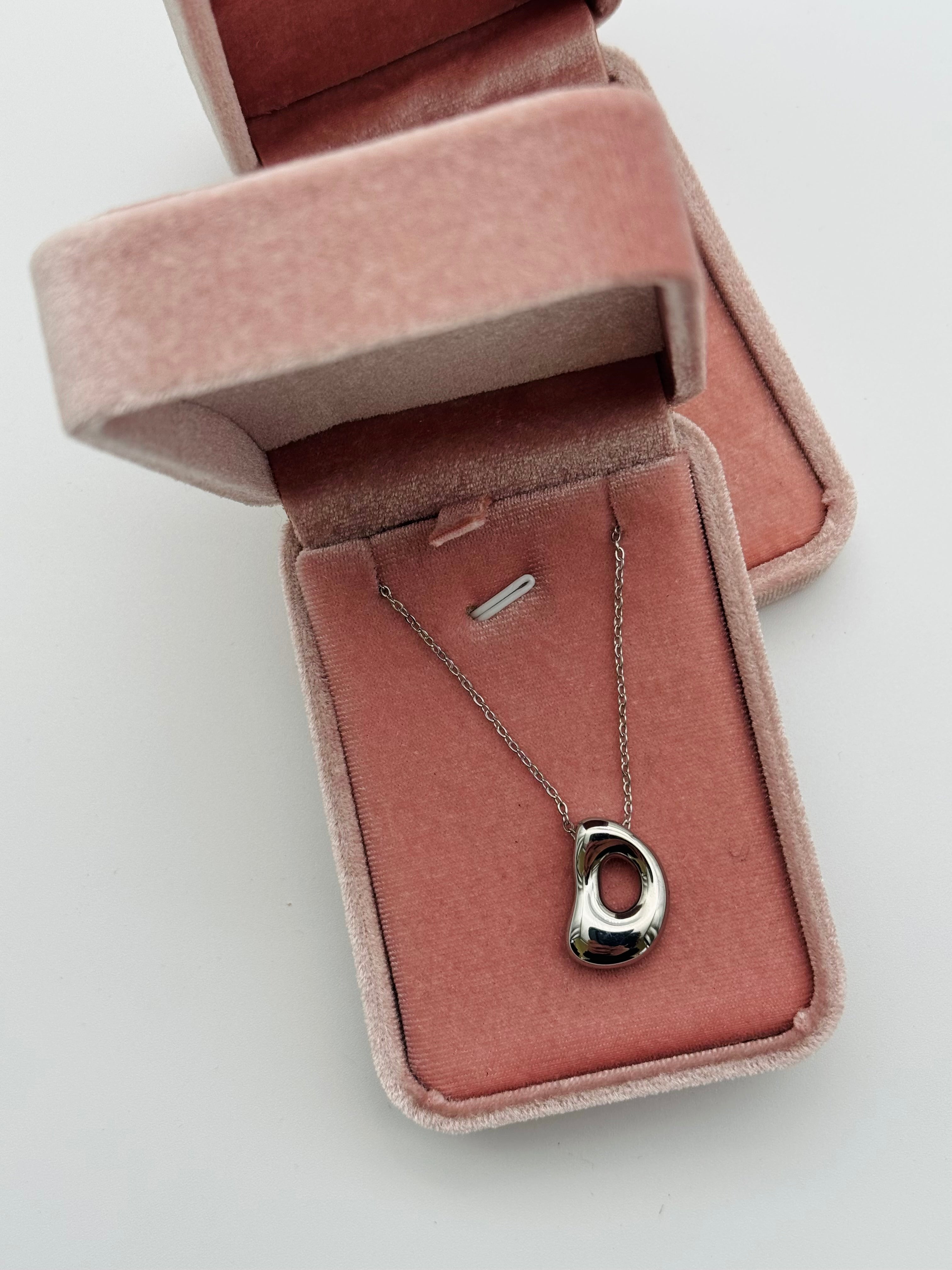Collana Iniziale “D” Acciaio Inox