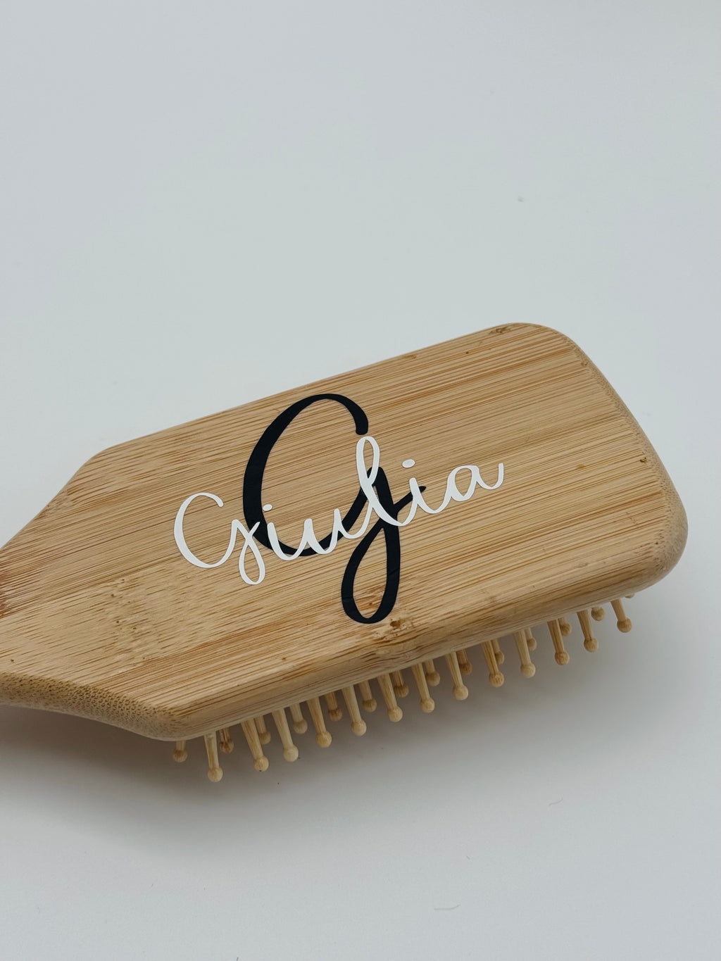 Spazzola in legno DOPPIA GRAFICA