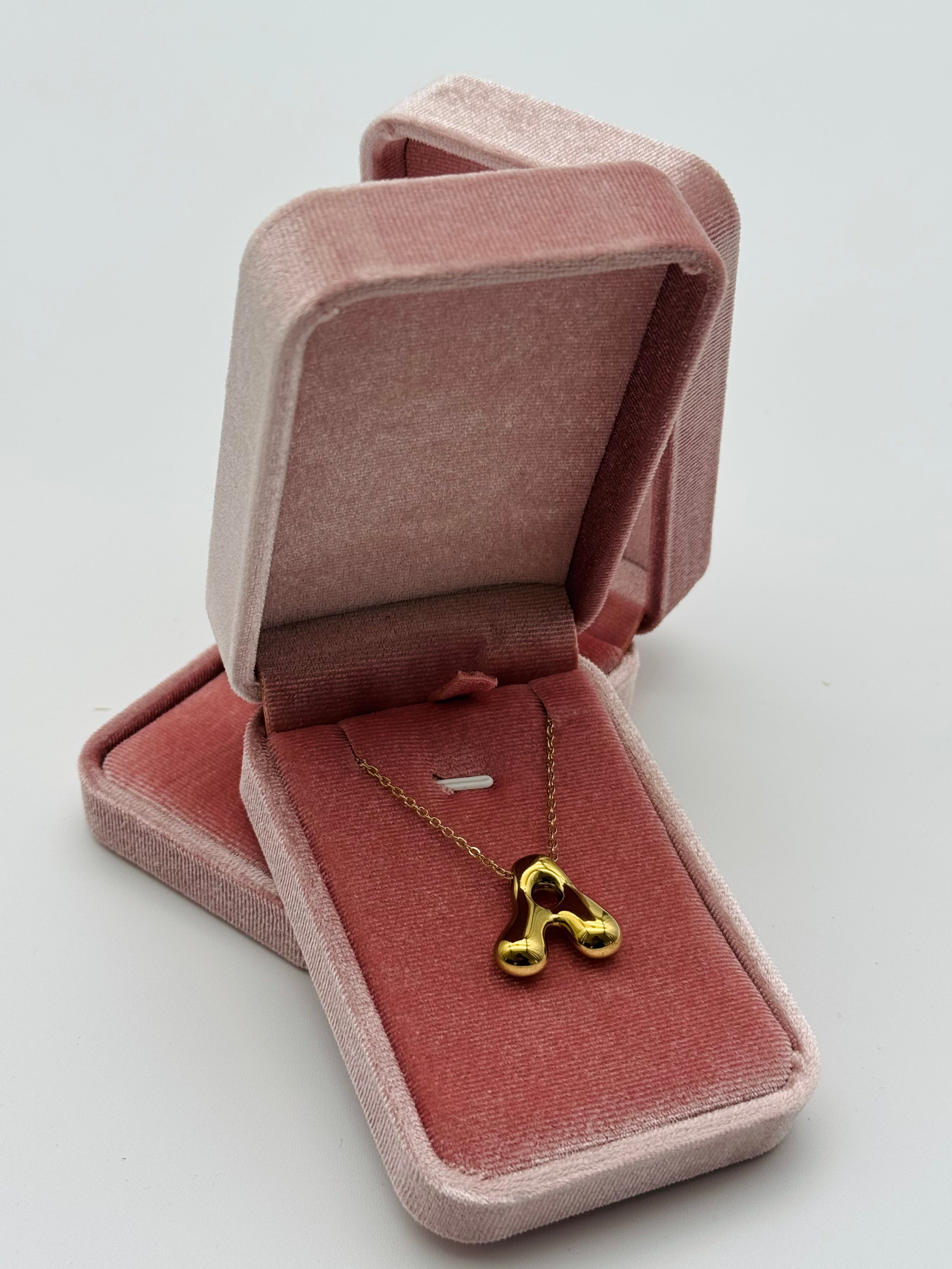 Collana Iniziale “A” Acciaio Inox