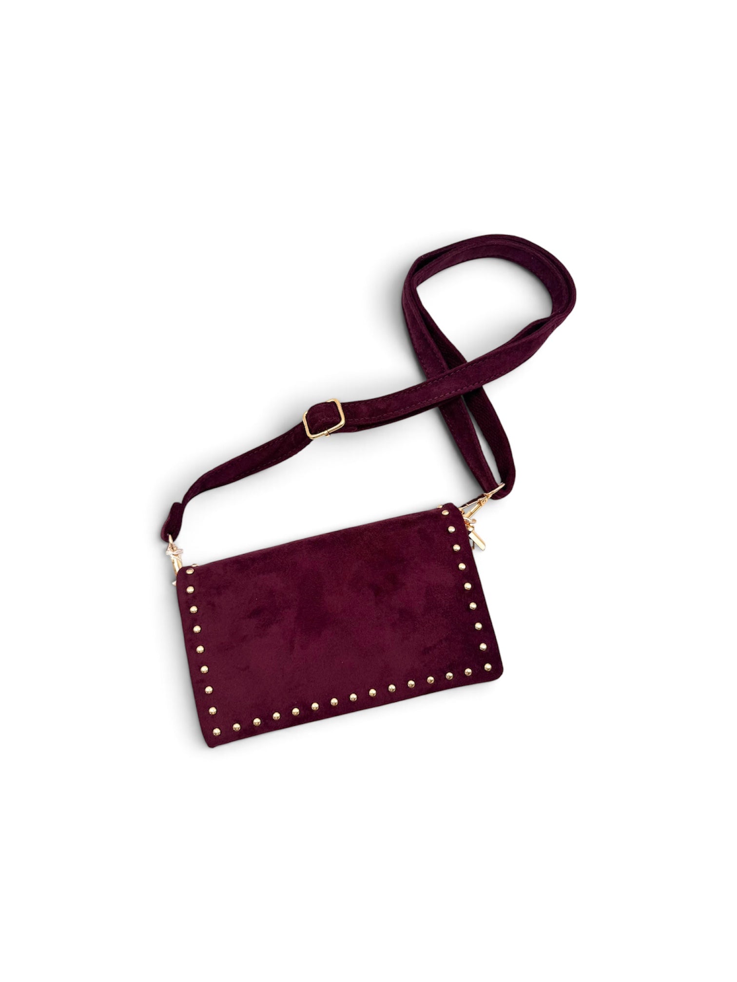 TRACOLLINA SUEDE E BORCHIE