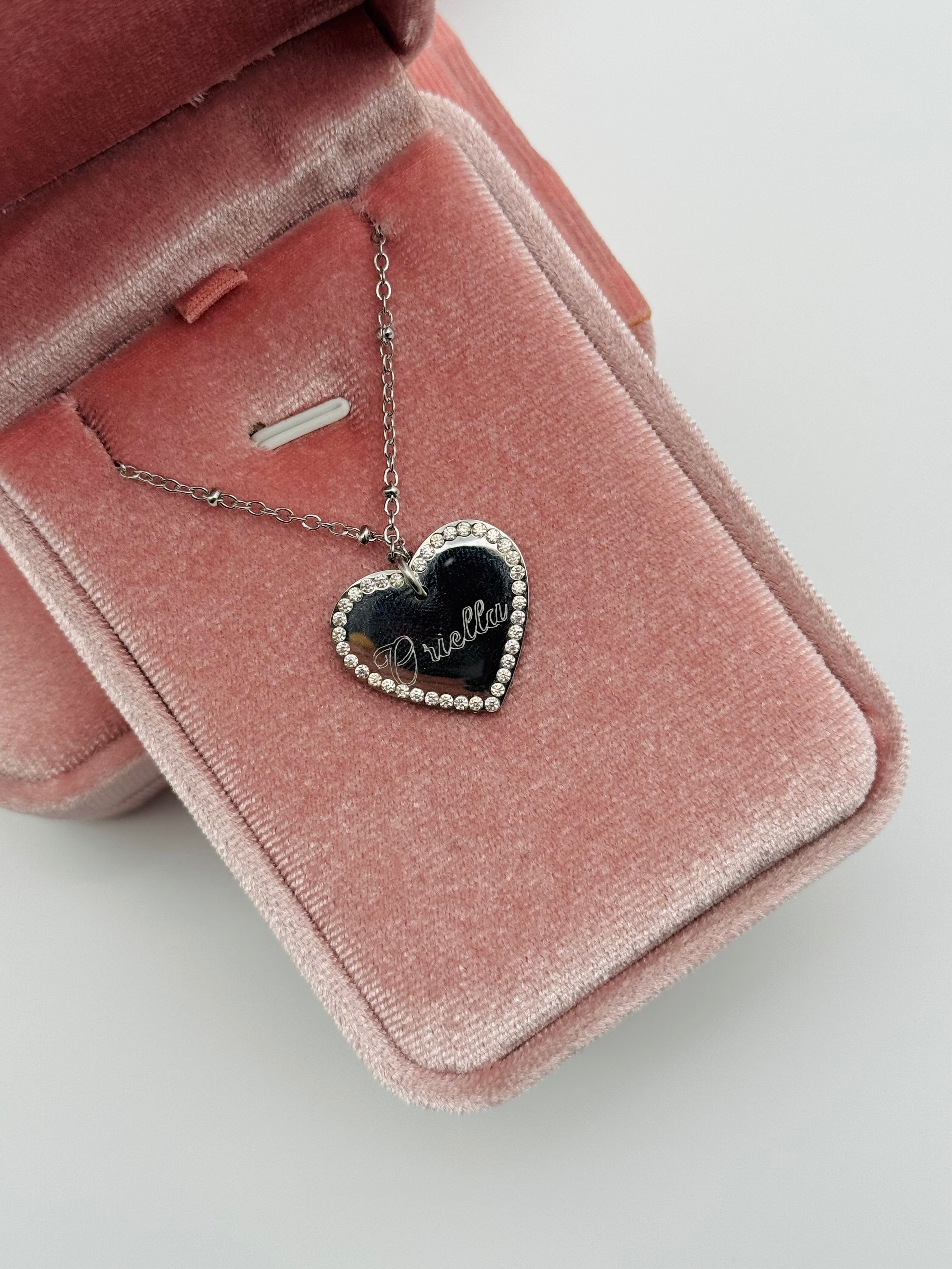Collana con Nome incisa