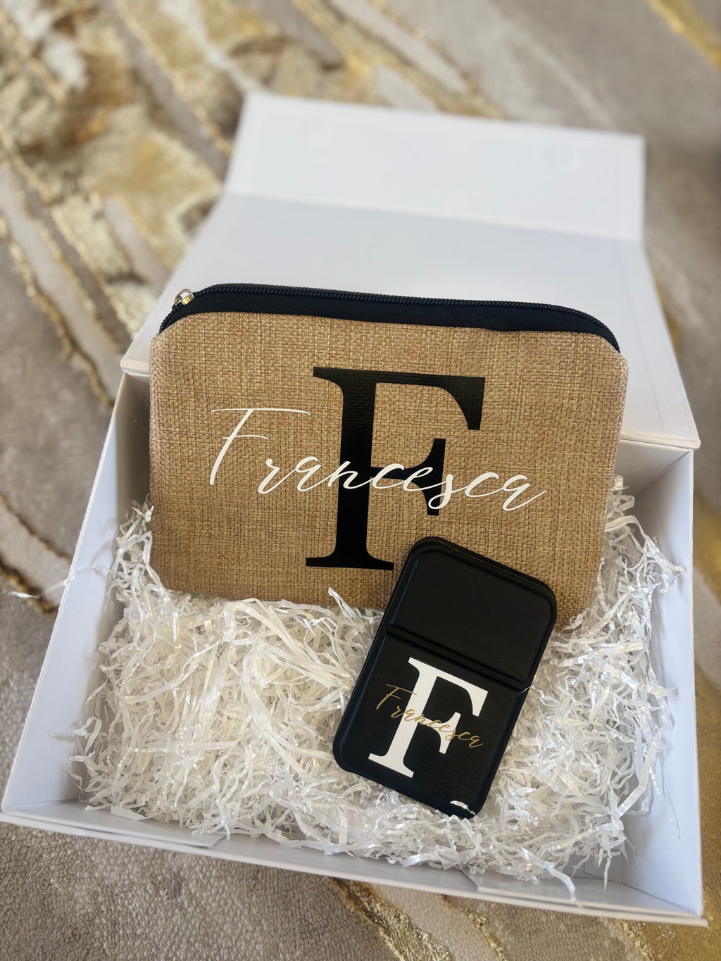 Box pochette+specchietto