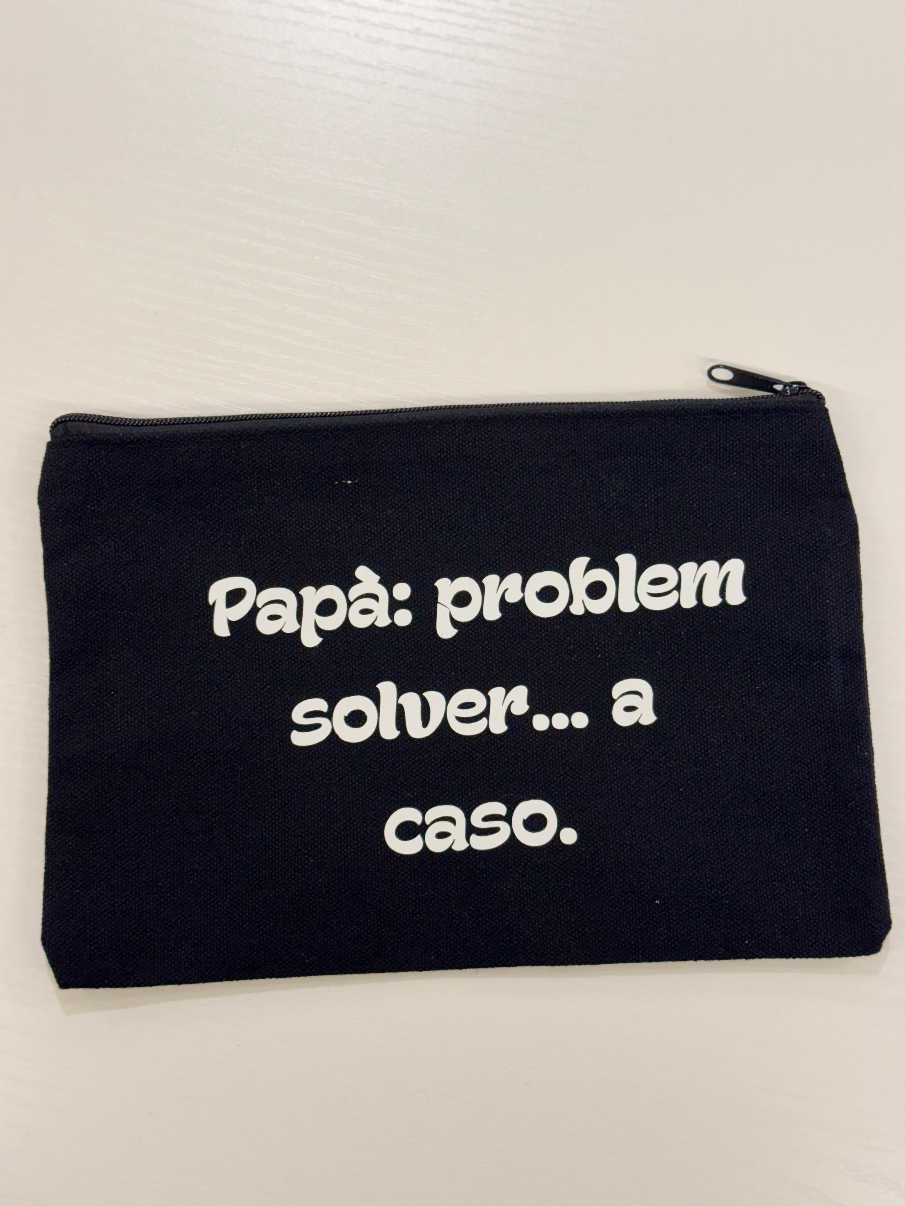 Pochette cotone problem solver