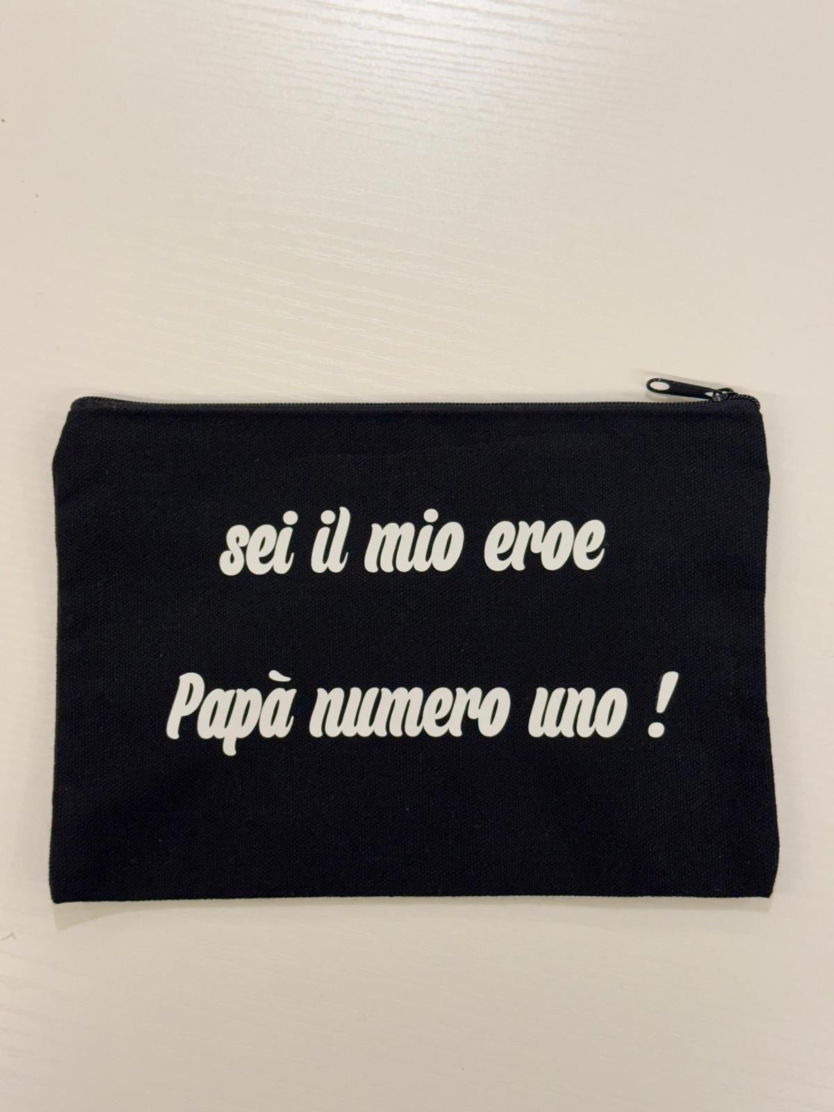 Pochette cotone sei il mio eroe