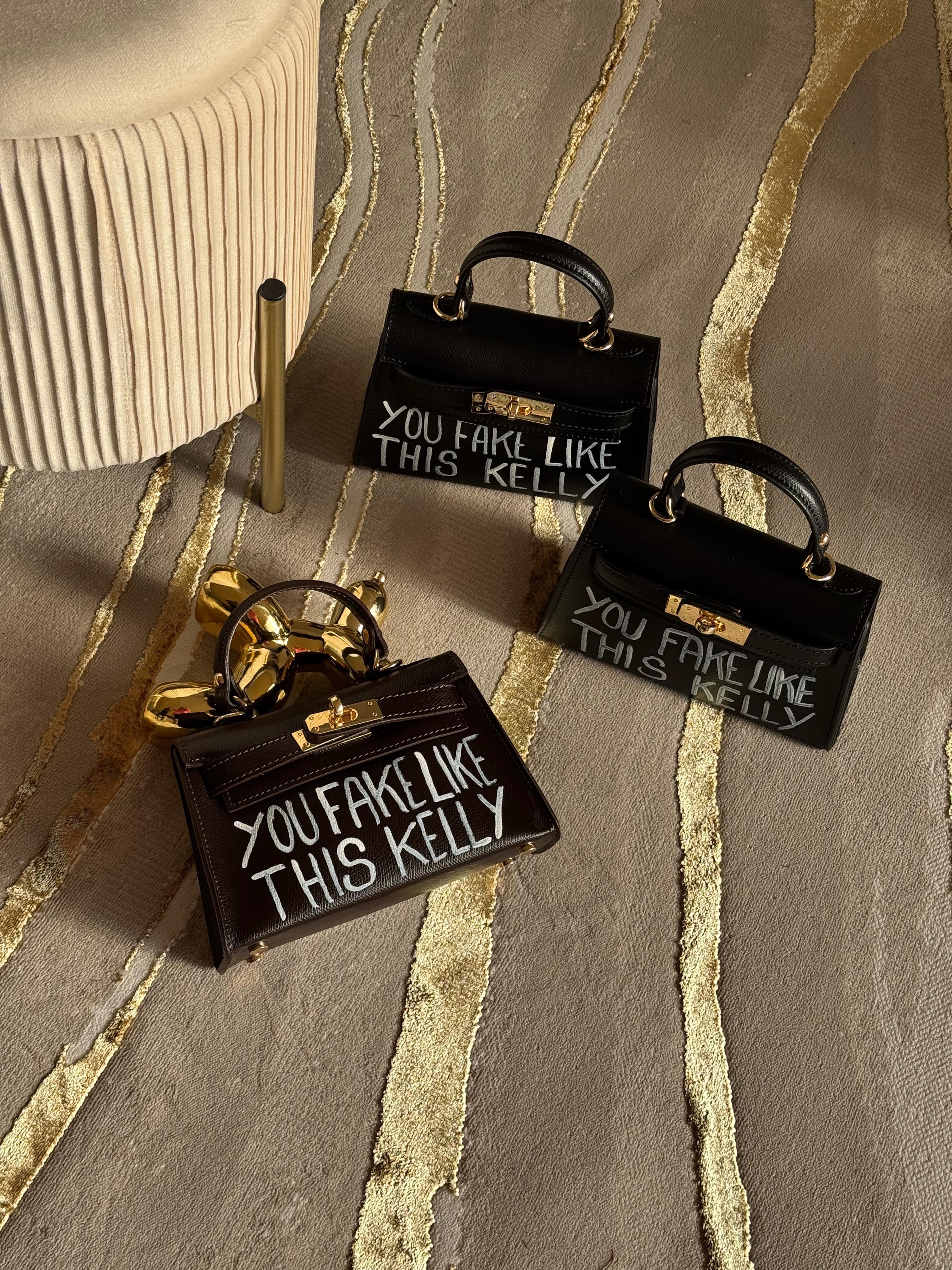 You fake like this K bag