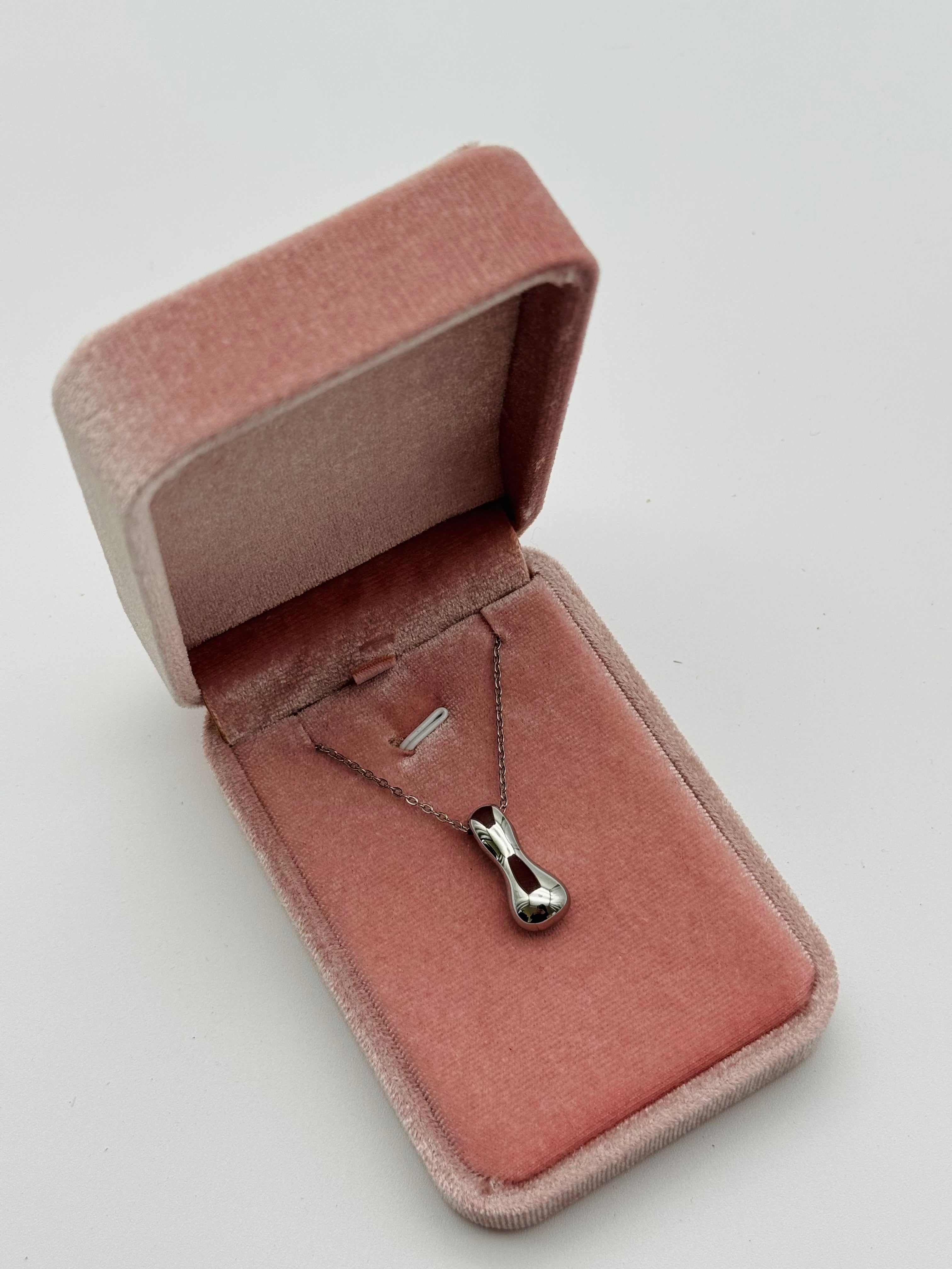 Collana Iniziale “I” Acciaio Inox