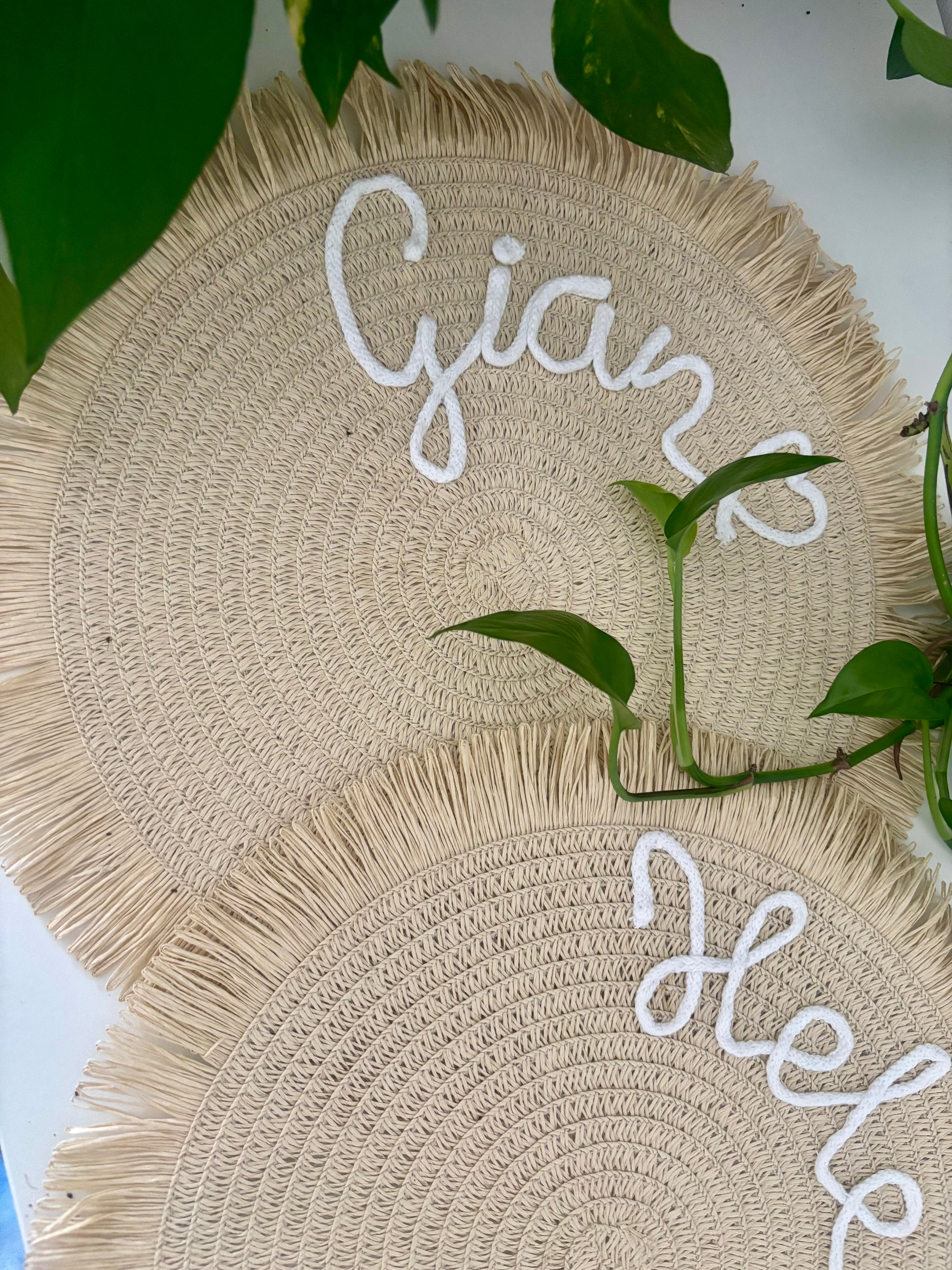 Tovagliette in corda