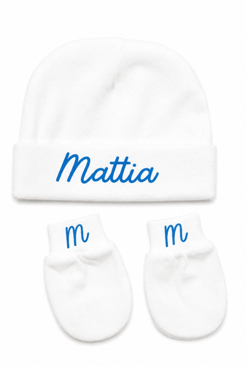 Set cappellino+guantini personalizzato